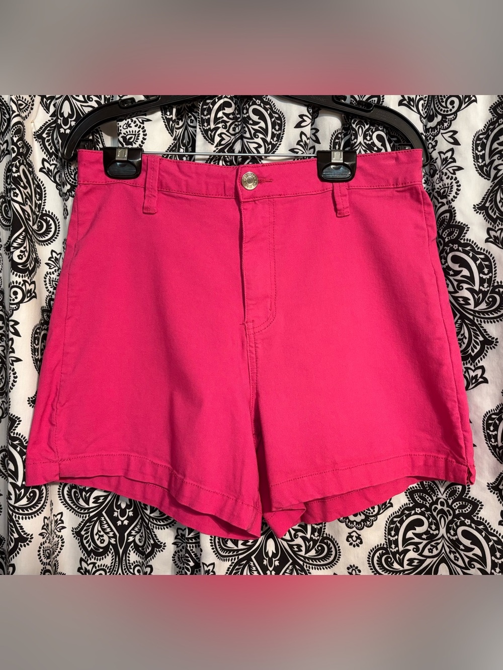 Super Comfy HyperStretch - YMI High-Waist Shorts in Pink - Picture 7 of 8